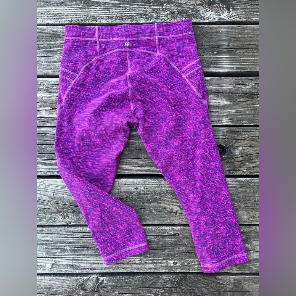 Lululemon Athletica Vibrant Purple Leggings
